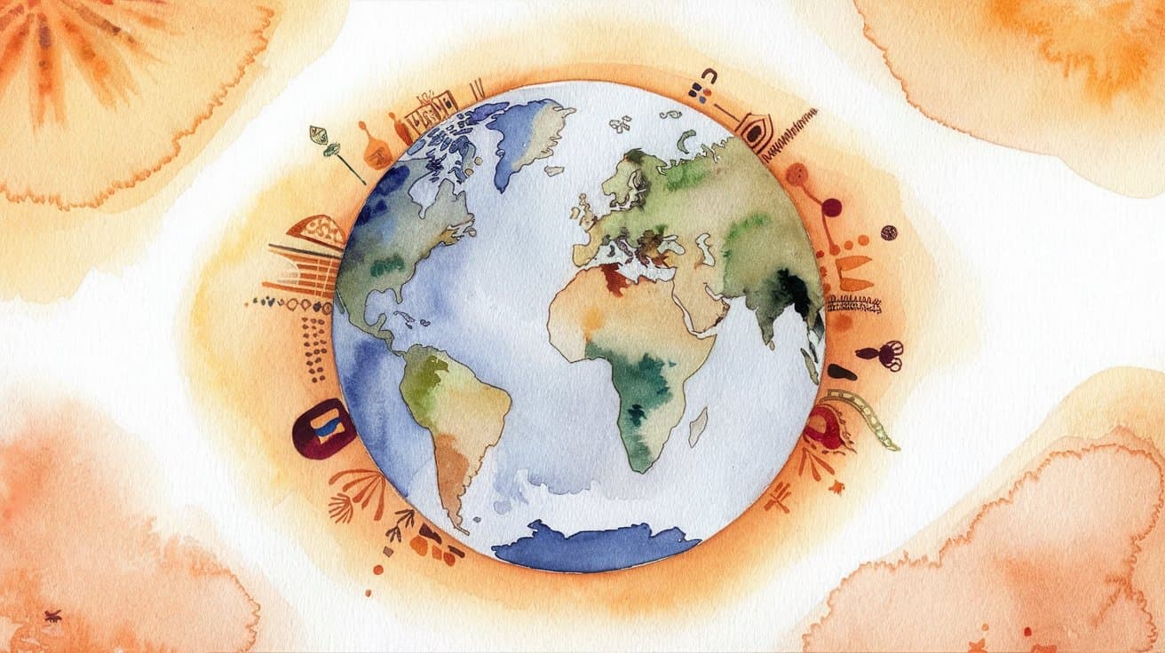 Collage of diverse people celebrating birthdays globally