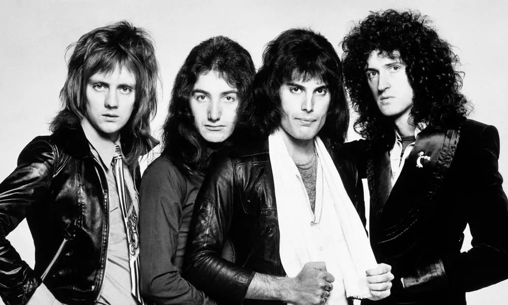 Queen band in the mid-1970s