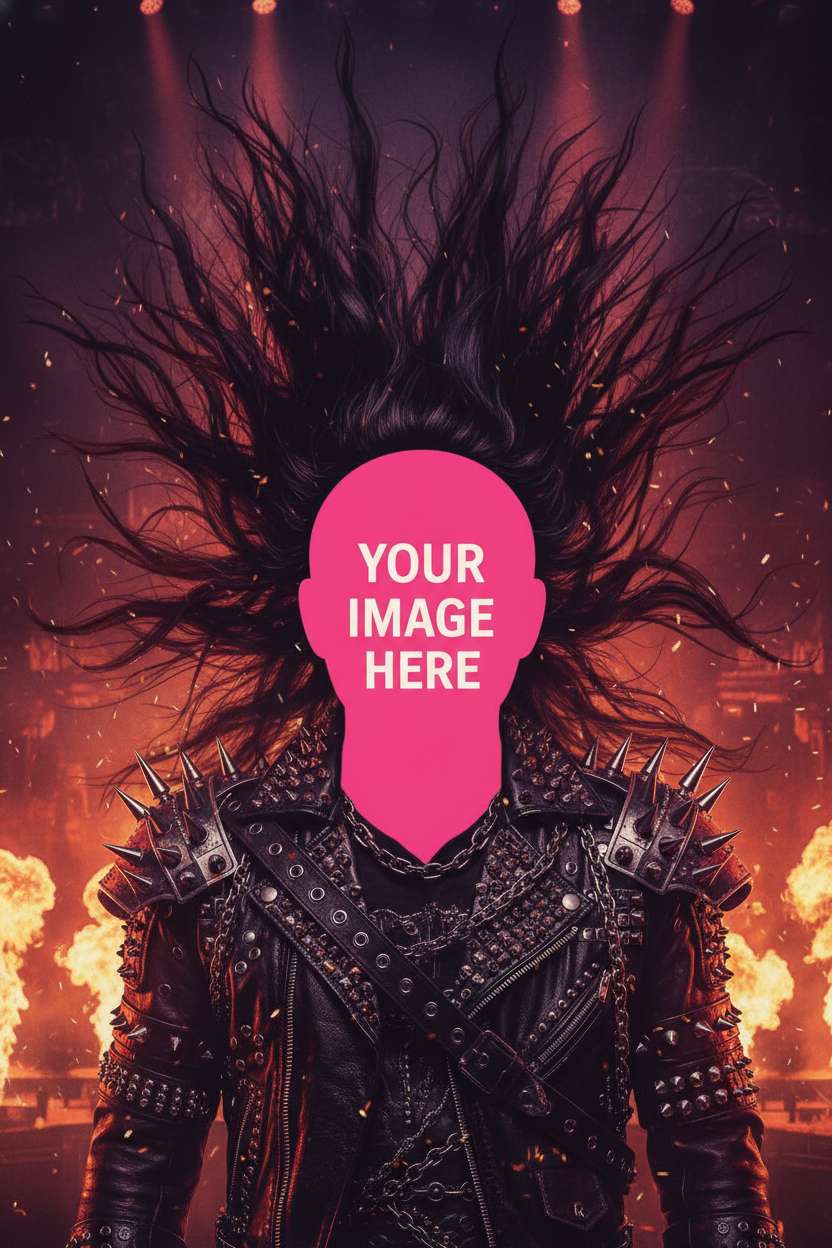Heavy metal singing birthday card