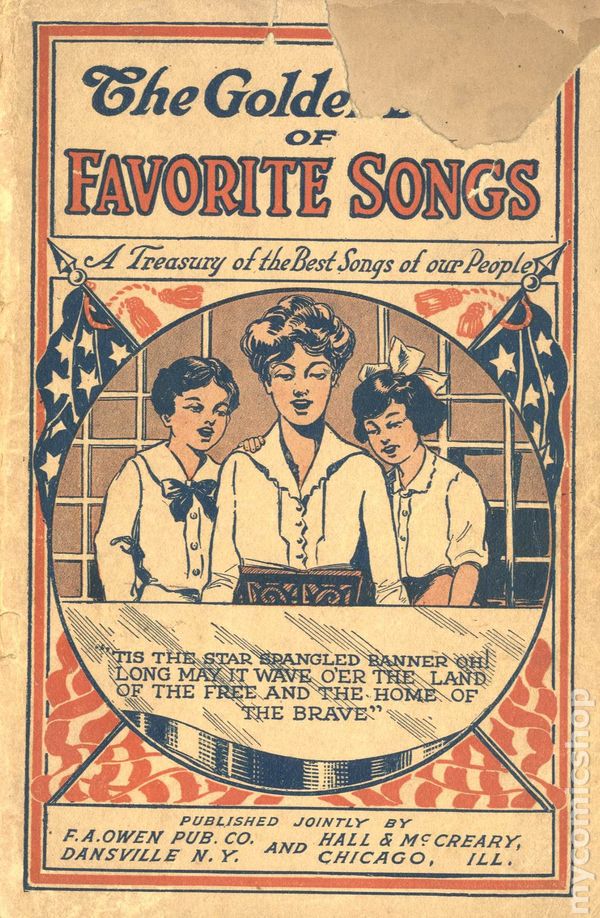 The Golden Book of Favourite Songs - Happy Birthday words and music
