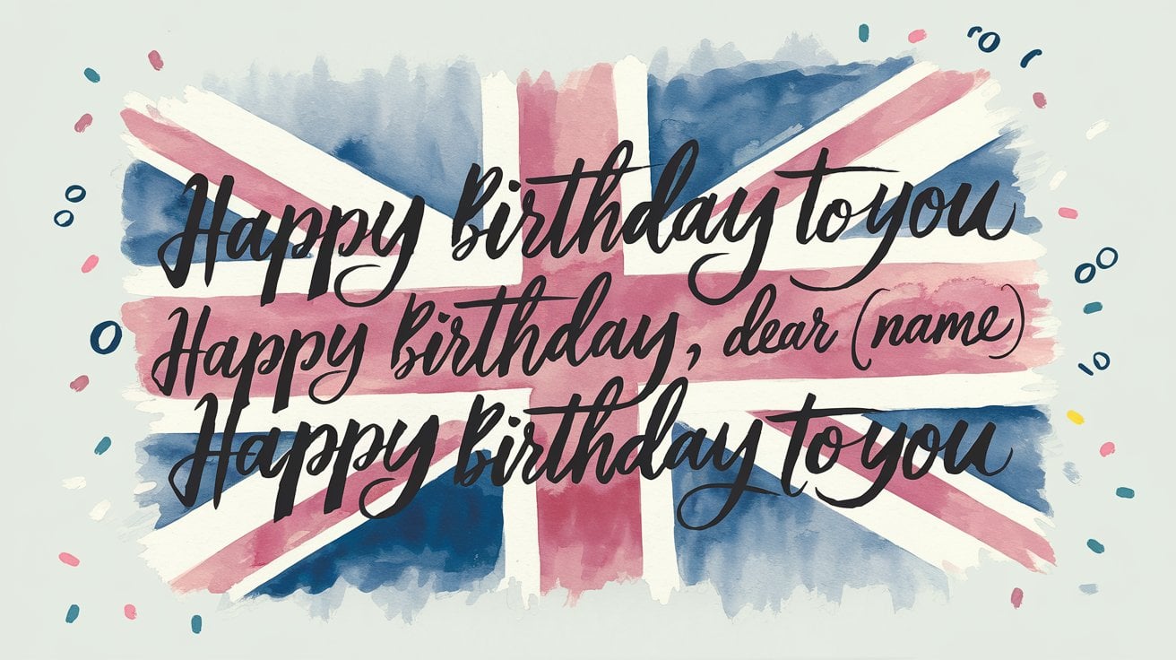 Happy Birthday Song Lyrics in English