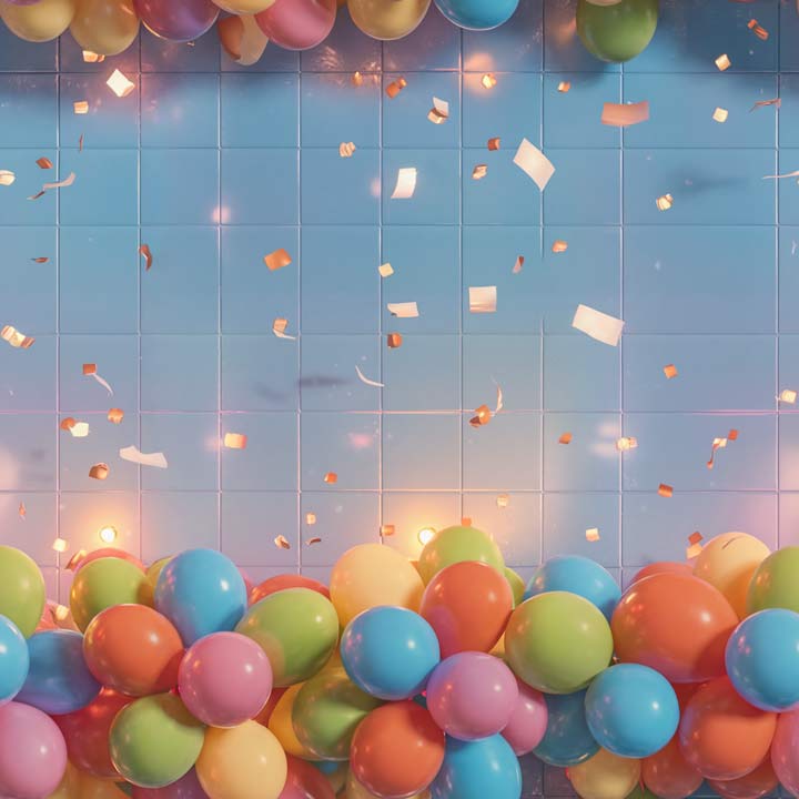 balloons3 Birthday Card