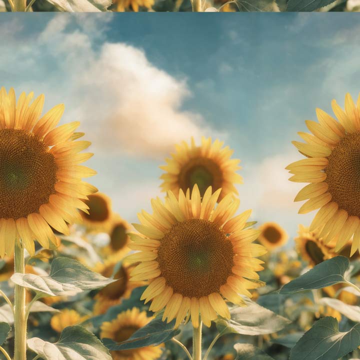 sunflowers Birthday Card
