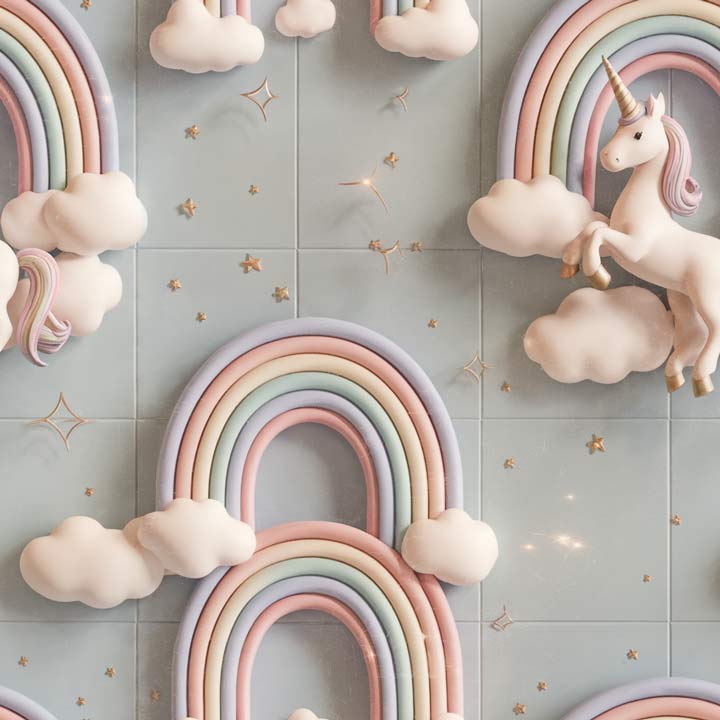 unicorn Birthday Card 3