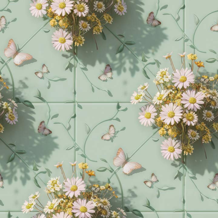 wildflowers Birthday Card