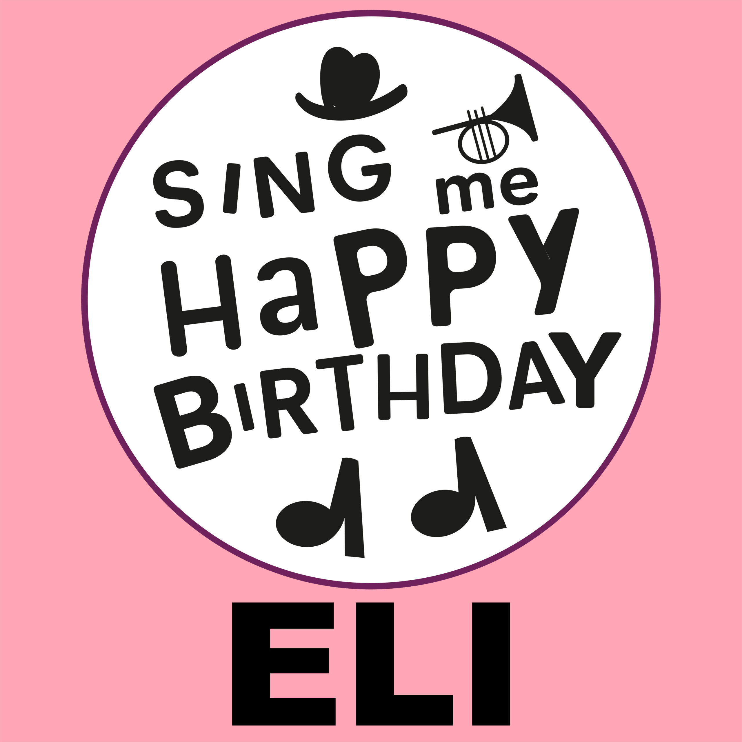 Happy Birthday Eli Song with Cake Images